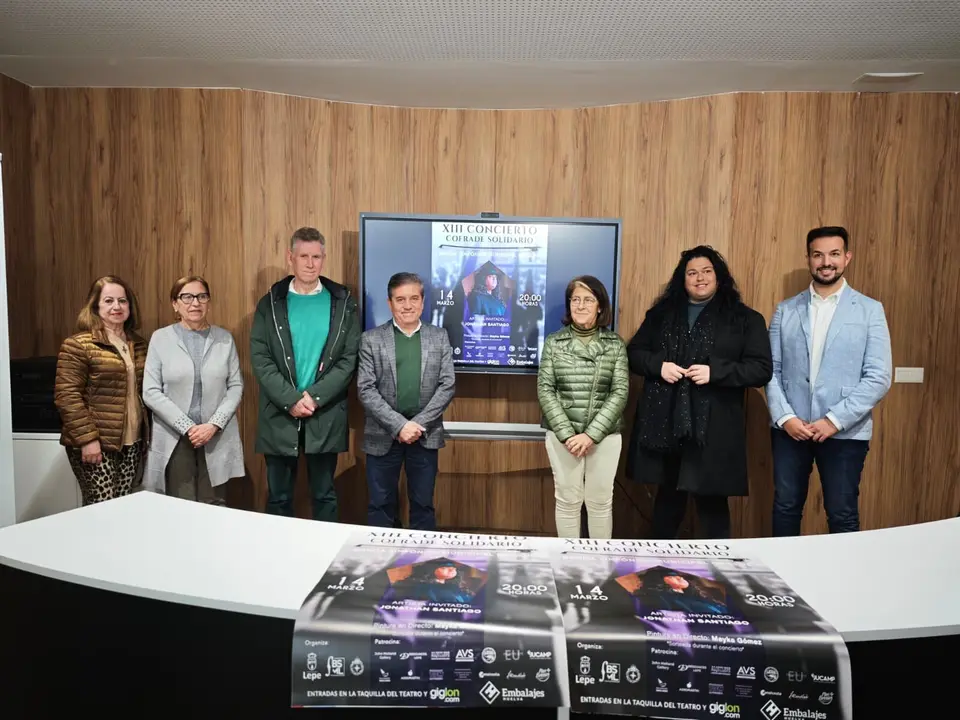 Concierto cofrade solidario en Lepe.