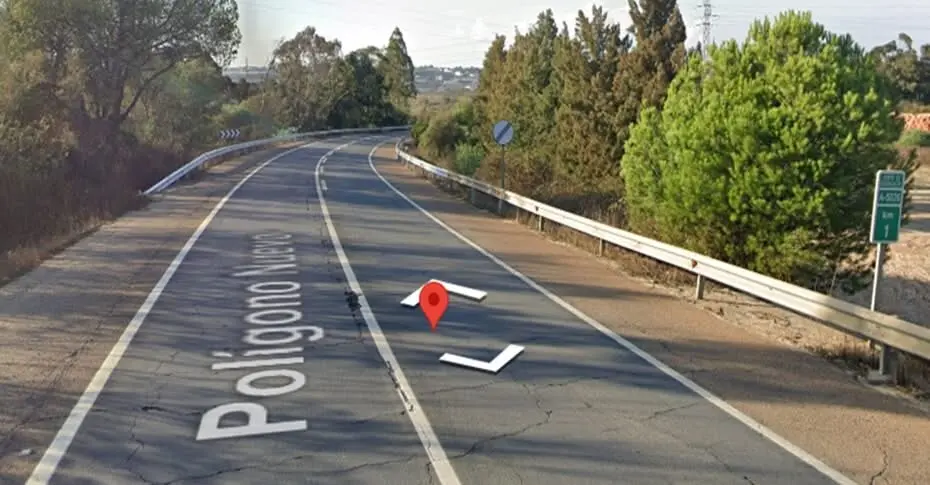 Lugar donde ha ocurrido el accidente.