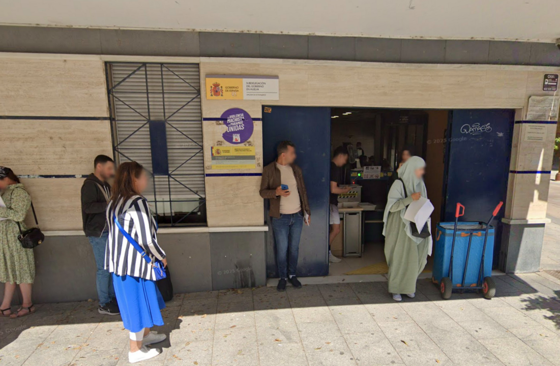 Oficina de extranjer&iacute;a.