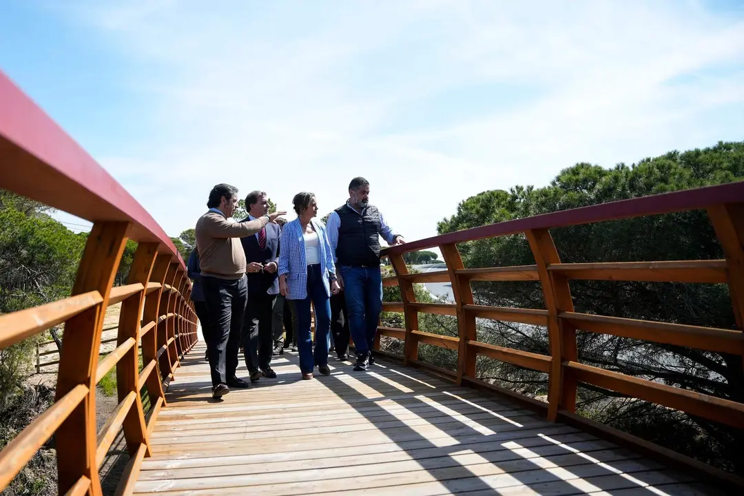 Abren nuevos carriles ciclopeatonales que conectan Huelva con El Rompido