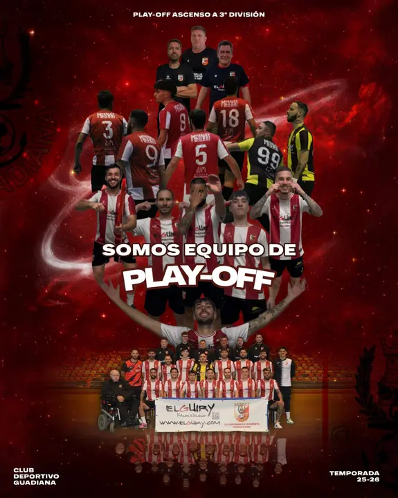 El CD Guadiana es equipo de 'play-off'.