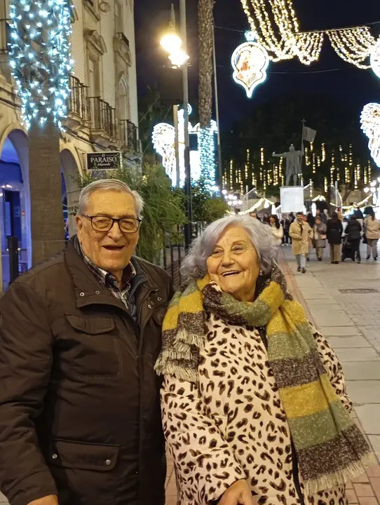 Disfrutando de la navidad