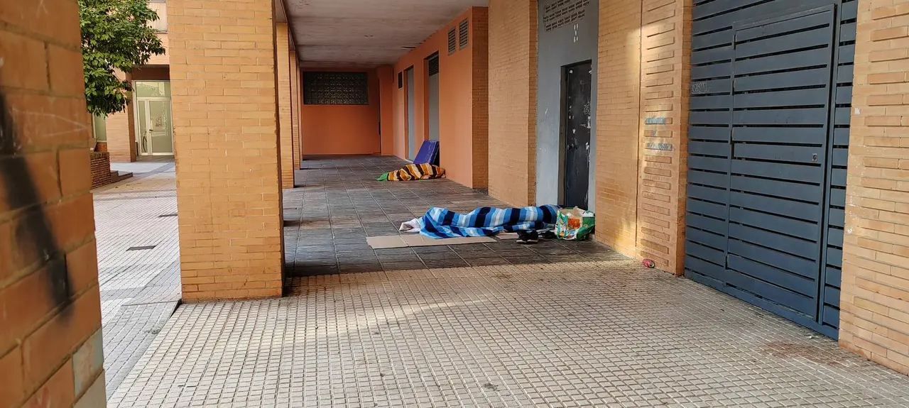 Personas sin hogar en Zafra