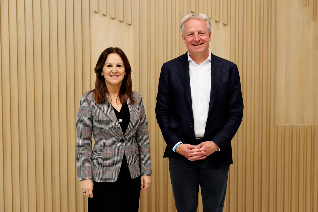 Mercedes Oblanca, presidenta y CEO Accenture Espa&ntilde;a y Portugal, y Maarten Wetselaar, CEO de Moeve