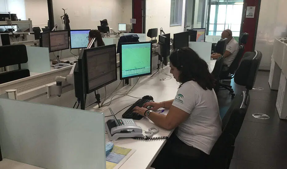 Servicio del 112.