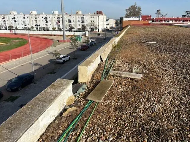 Obras IES Gale&oacute;n Isla Cristina