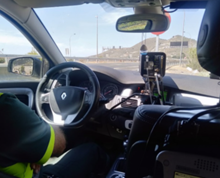 Cazado a 214 km/h en la A-49 a su paso por Huelva