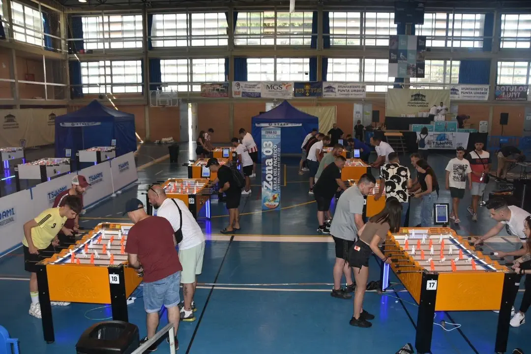 Mundial de futbol&iacute;n en Punta Umbr&iacute;a.
