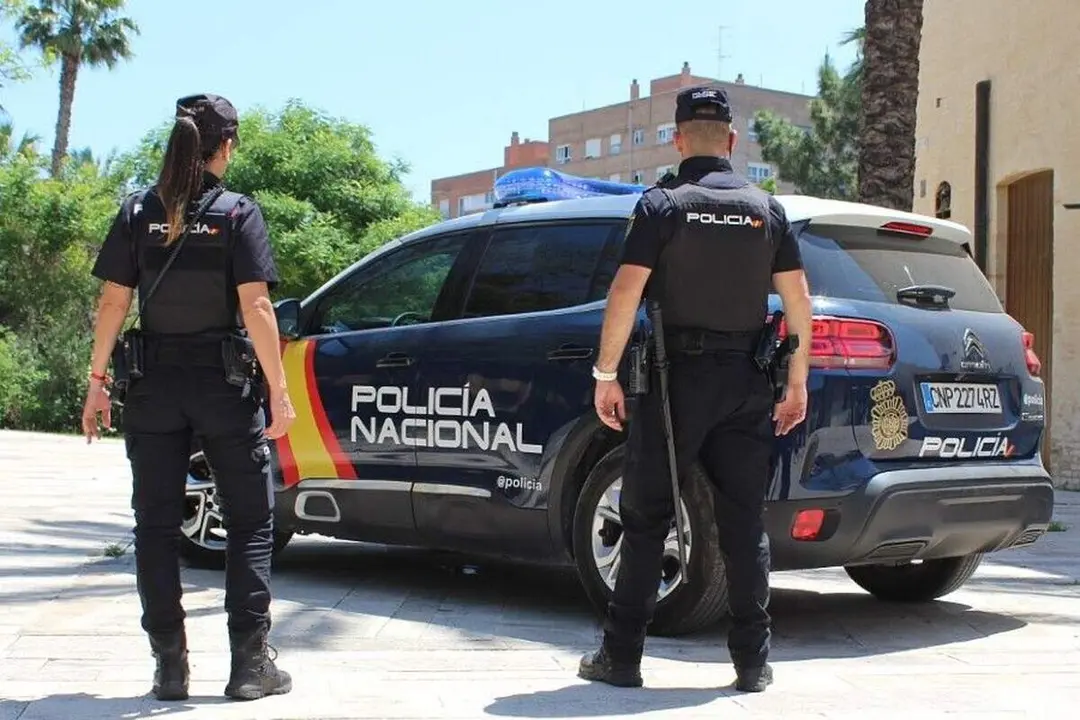 Polic&iacute;a Nacional.