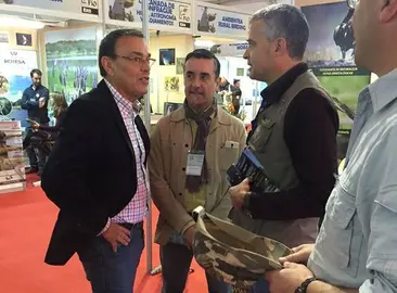 Ignacio Caraballo, en la FIO de Monfrag&uuml;e. / D. H.