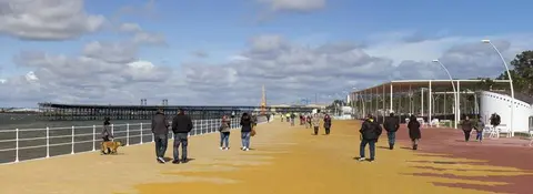 HUELVA , 27/02/16 HUELVA - Jornadas puertas abiertas , paseo de la ria , Huelva .Foto: ALBERTO DIAZ archsev