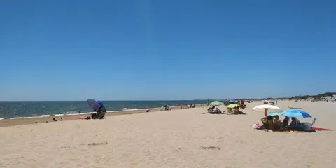 Playa de Urbasur este sábado.