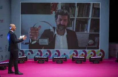 HUELVA, /11/20 HUELVA - PREMIO CIUDAD DE HUELVA 46 EDICION FESTIVAL DE HUELVA CINE IBEROAMERICANO ALBERTO RODRUGUEZ .
Foto: ALBERTO DIAZ / FESTIVAL DE HUELVA CINE IBEROAMERICANO