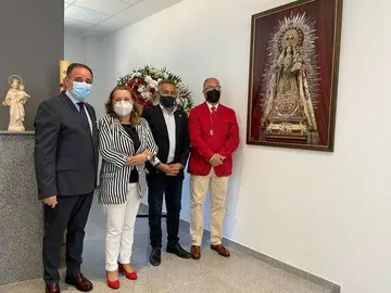 De izquierda a derecha, Guillermo Pela&eacute;z, Isabel L&oacute;pez, Jenaro Orta y Pedro &Aacute;lvarez