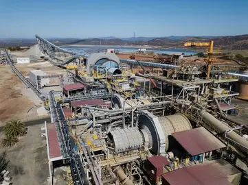 Panorámica de la fabrica en Río Tinto