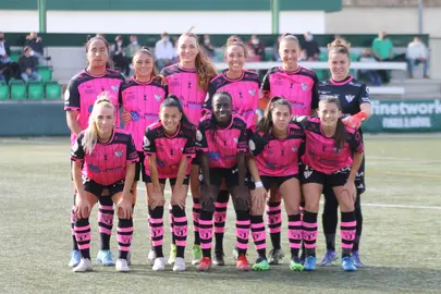 Una alineación del Sporting de Huelva.