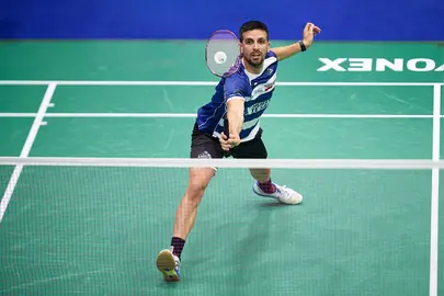 Eliezer Ojeda durante la Copa de Europa de Clubes.