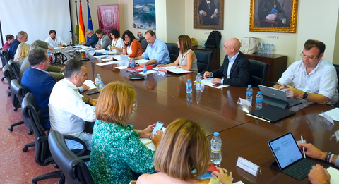 Reuni&oacute;n Consejo Social de la UHU.