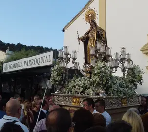 Imagen de la bajada 2017 en Galaroza.
