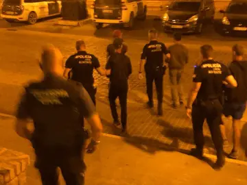 Imagen de los detenidos por la Polic&iacute;a.