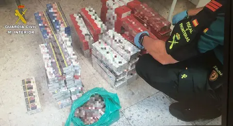 Operación contrabando de tabaco