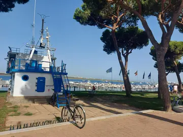 Instalaciones náuticas de Punta Umbría, en La Peguera