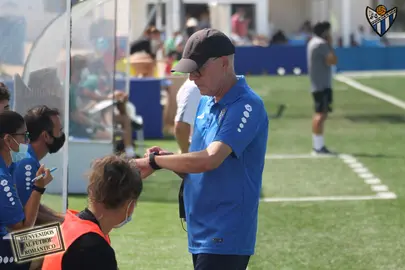 Antonio Toledo es el preparador del Sporting Club de Huelva.