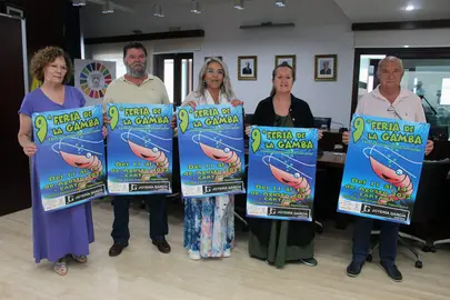 Presentaci&oacute;n del cartel de la IX Feria de la gamba de Cartaya