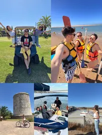 Los influencers narran las bondades de la costa onubense