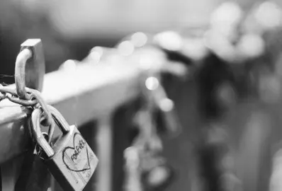 Candado de amor.
