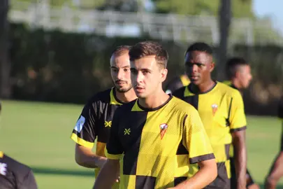 Pablo Haro ha sido el máximo goleador aurinegro del verano.