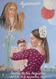 Cartel de las Fiestas de las Angustias 2022 realizado por Juan Vázquez