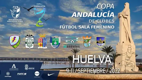 Cartel de la Copa de Andalucía que se celebrará en Huelva este fin de semana.