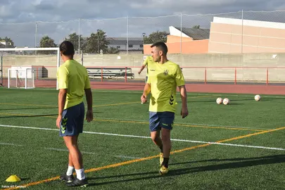 Joselu en el Cartaya.