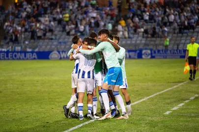 Un gol albiazul.