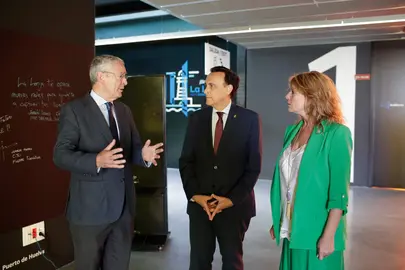 Visita consejero Universidad lonja innovacion del Puerto.
