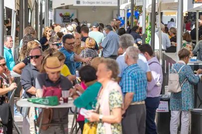 Inauguración Feria de la Tapa en la plaza de las Monjas.