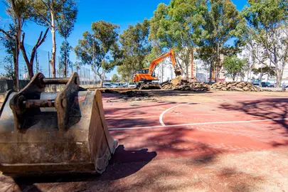 Obras Pistas Matadero.