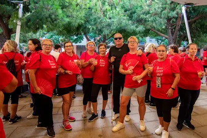 Centenares de mayores disfrutaron de esta jornada festiva