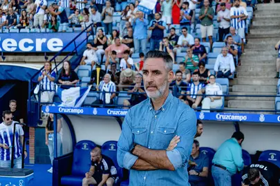 Abel Gómez en el Nuevo Colombino.