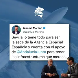 Tuit del gabinete de Moreno apoyando a Sevilla.