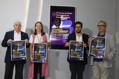 Presentación del Torneo de Pádel de la Hermandad del Descendimiento