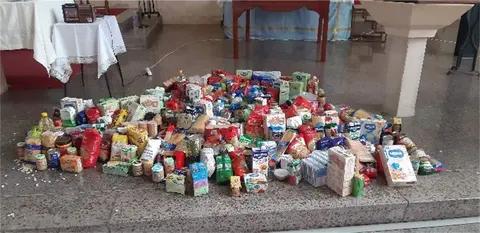 Recogida solidaria del colegio La Hispanidad