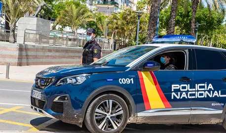 Agentes de la Policía Nacional.
