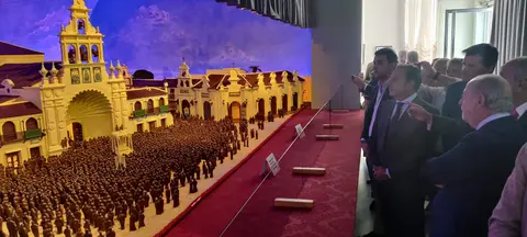 Recreación de El Rocío de Chocolate, en La Estepeña