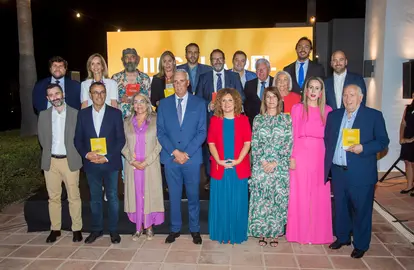 Entrega de reconocimientos en la Gala del Turismo.