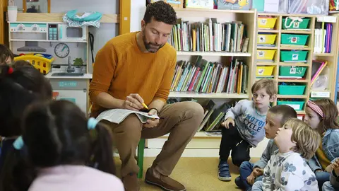 Raul Morano en clases