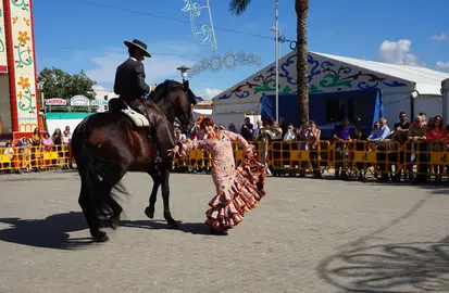 Espectáculo Ecuestre en la Feria de Bonares