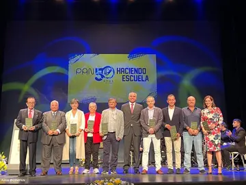 El PAN Moguer en la gala.