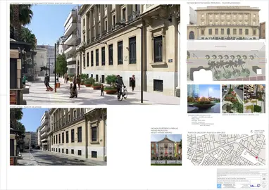 PLAZA DE LAS MONJAS Infografía.